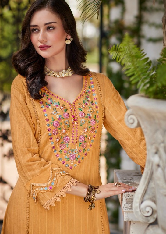 PRM Kaia Wholesale Pure Cotton Pattern With Hand And Embroidery Work Readymade Suits