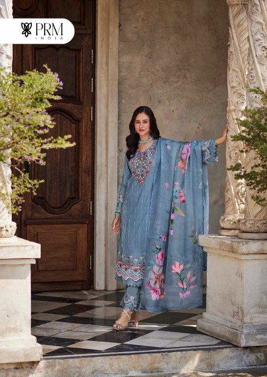 PRM Kaia Wholesale Pure Cotton Pattern With Hand And Embroidery Work Readymade Suits