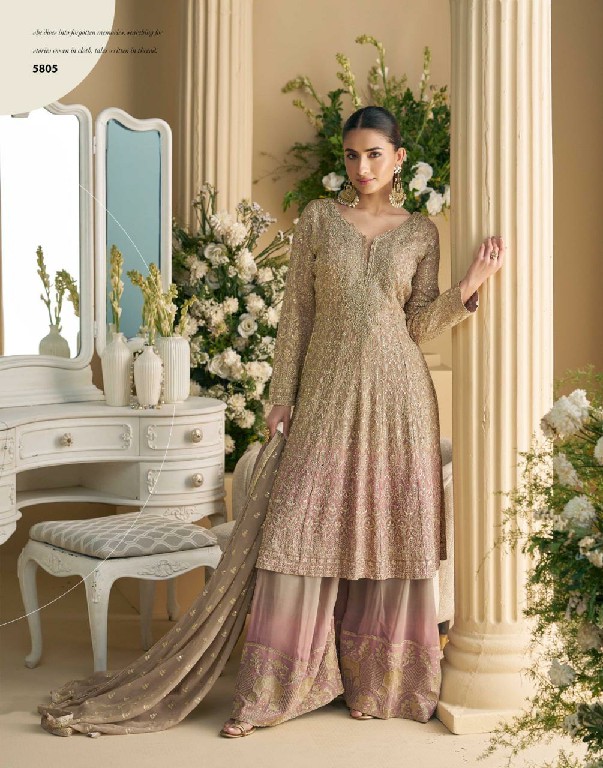 Sayuri Virasat Wholesale Heavy Embroidered Free Size Stitched Salwar Kameez