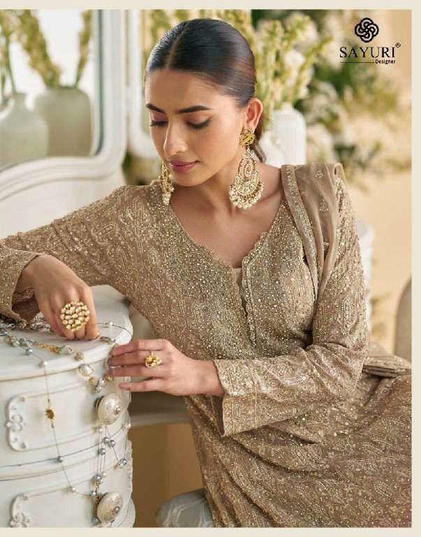 Sayuri Virasat Wholesale Heavy Embroidered Free Size Stitched Salwar Kameez