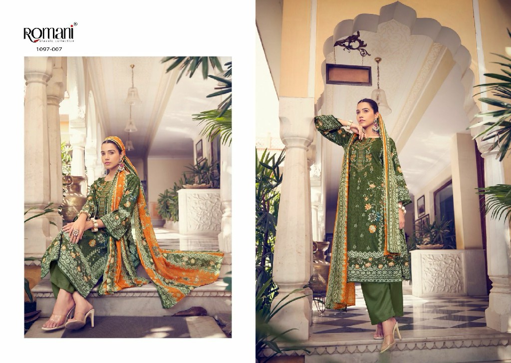 ROMANI PRESENTS AARZU VOL 14 HIT DESIGN SOFT COTTON PAKISTANI ETHNIC SALWAR SUIT