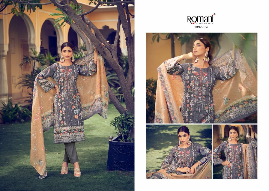 ROMANI PRESENTS AARZU VOL 14 HIT DESIGN SOFT COTTON PAKISTANI ETHNIC SALWAR SUIT