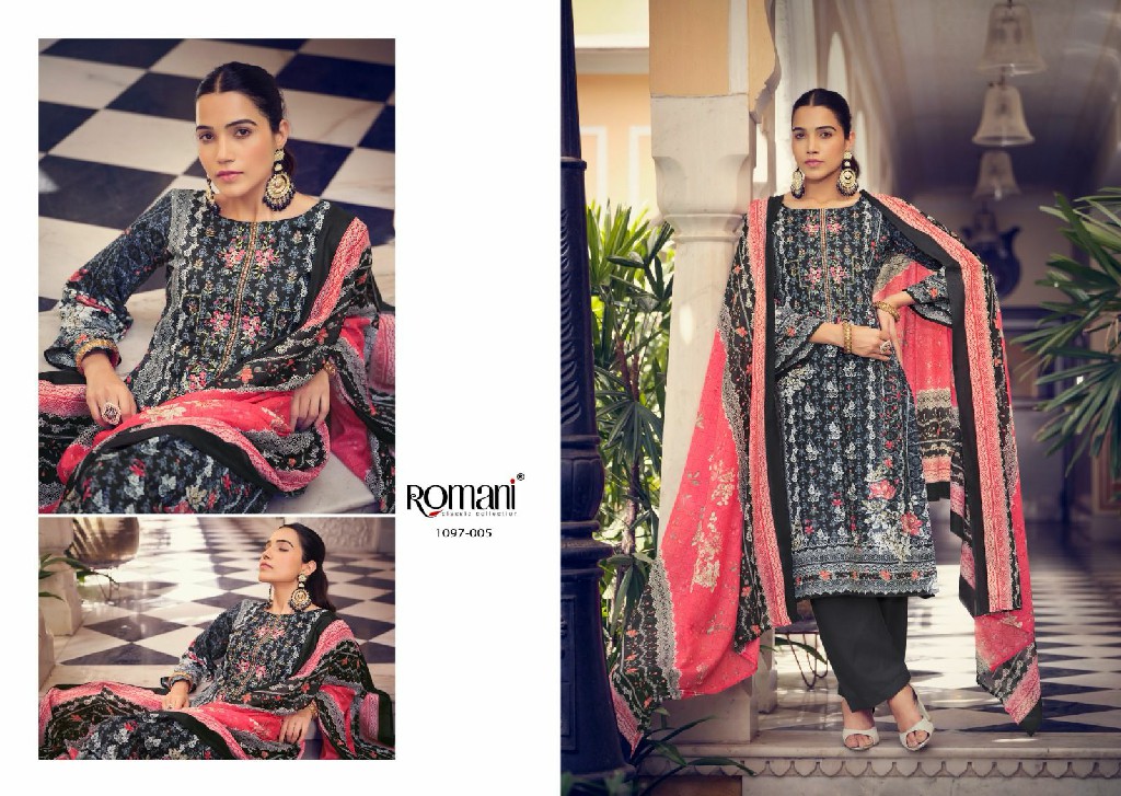 ROMANI PRESENTS AARZU VOL 14 HIT DESIGN SOFT COTTON PAKISTANI ETHNIC SALWAR SUIT