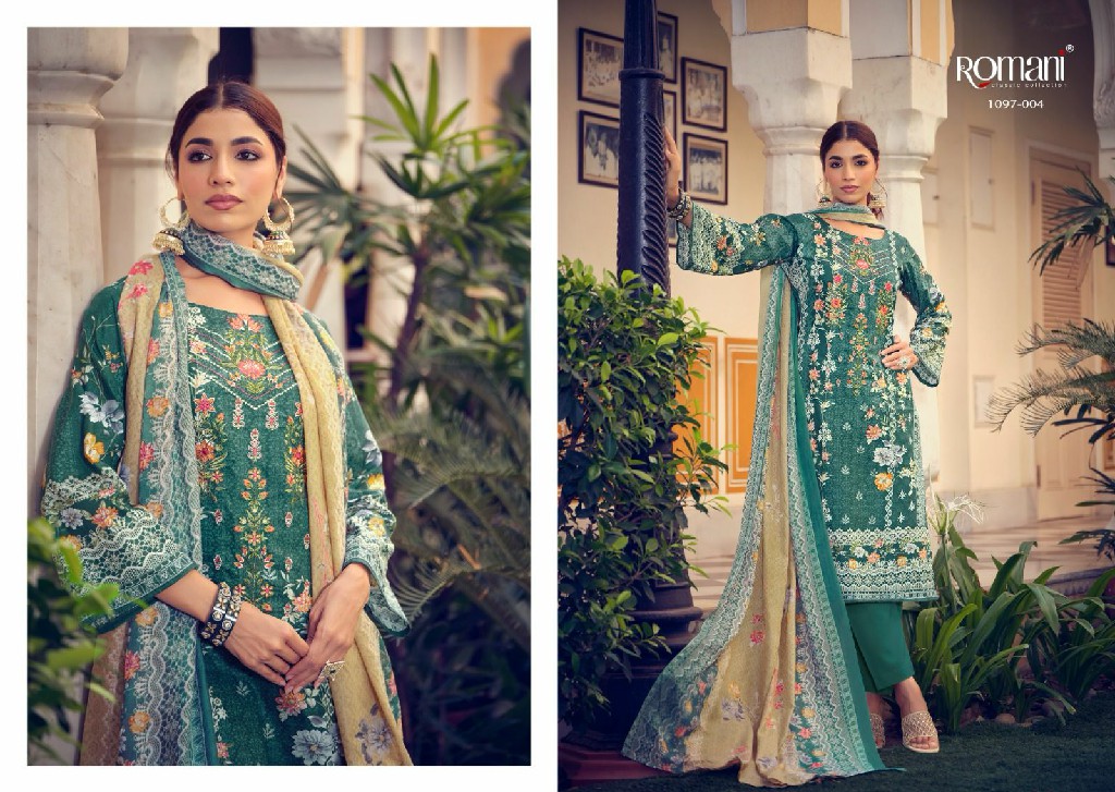 ROMANI PRESENTS AARZU VOL 14 HIT DESIGN SOFT COTTON PAKISTANI ETHNIC SALWAR SUIT
