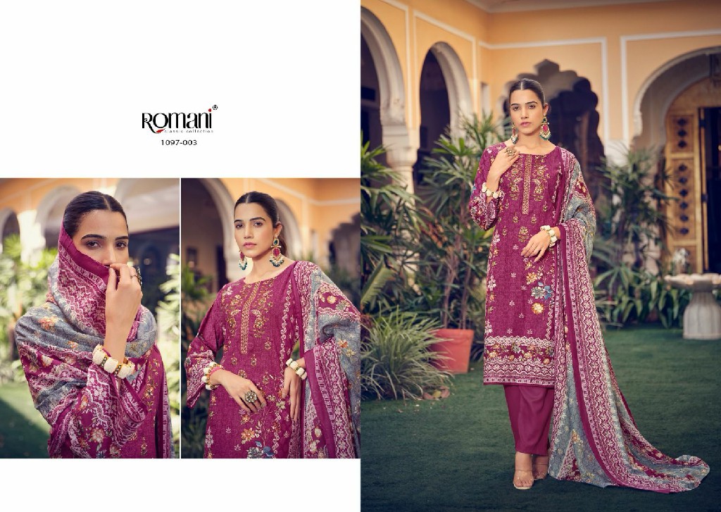 ROMANI PRESENTS AARZU VOL 14 HIT DESIGN SOFT COTTON PAKISTANI ETHNIC SALWAR SUIT