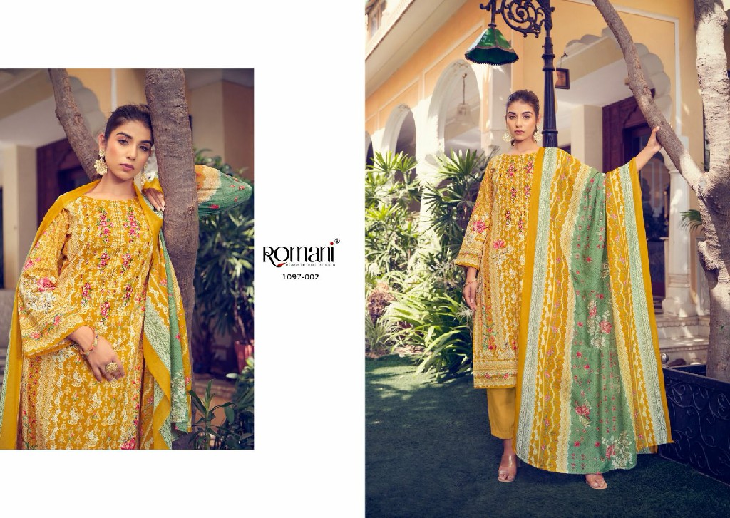 ROMANI PRESENTS AARZU VOL 14 HIT DESIGN SOFT COTTON PAKISTANI ETHNIC SALWAR SUIT