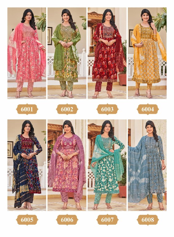 SIRI VOL 6 BY NAVKAR CREATION NAYRA CAPSULE PRINT READYMADE PRETTY LOOK SALWAR SUIT