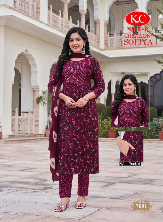 NAVKAR PRESENTS SOFIYA VOL 7 CASUAL WEAR READYMADE CAPSULE FOIL SALWAR KAMEEZ