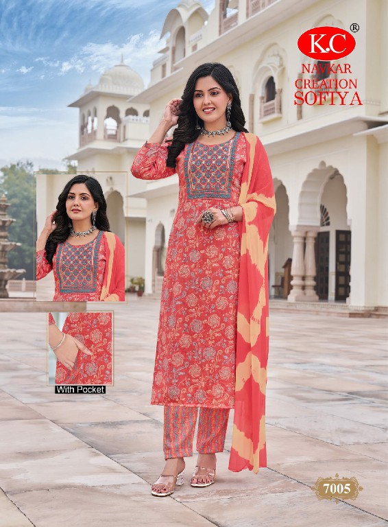 NAVKAR PRESENTS SOFIYA VOL 7 CASUAL WEAR READYMADE CAPSULE FOIL SALWAR KAMEEZ