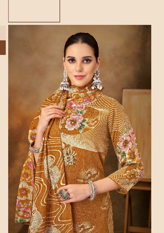 Harshit Shabana Wholesale Pure Viscose Reyon With Work Dress Material