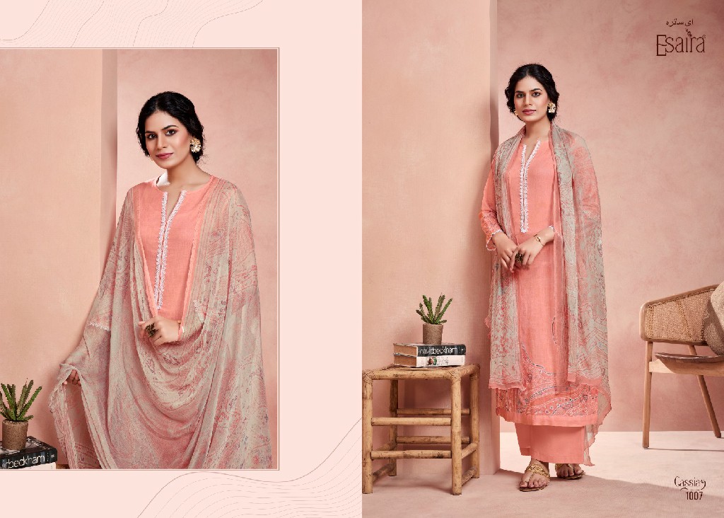 cassia by esaira esta design cotton cambric daily wear dress