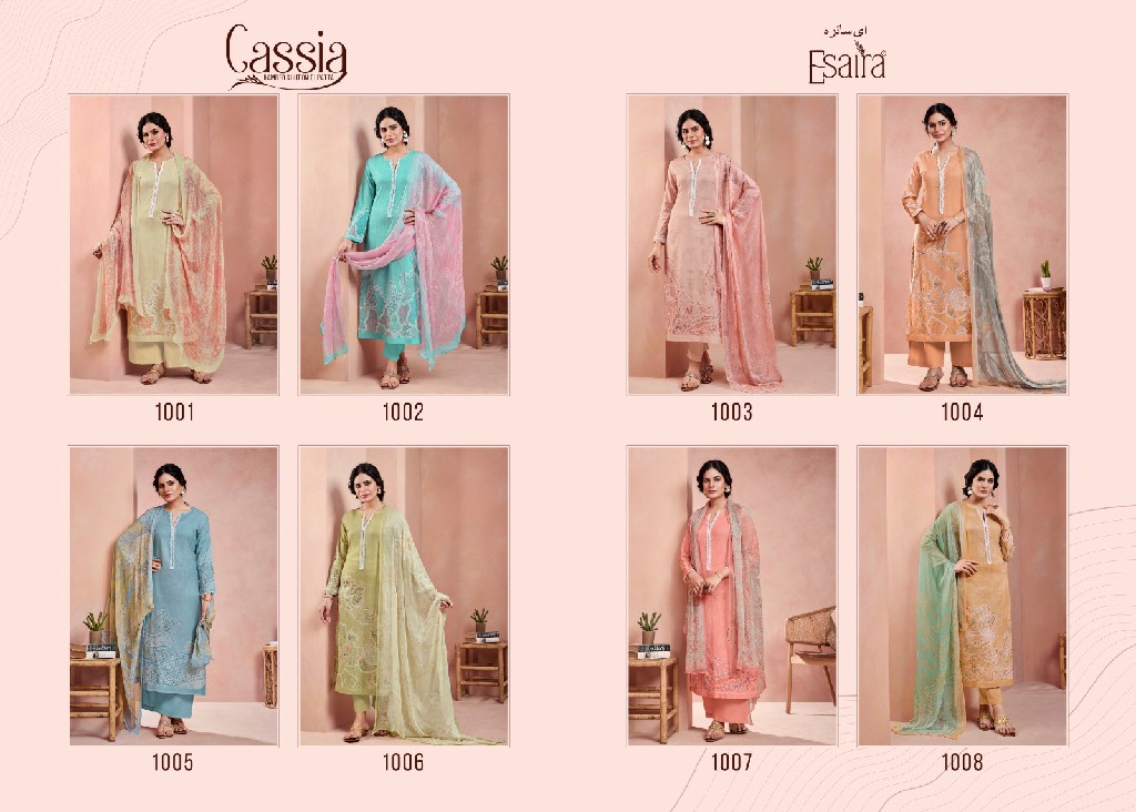 cassia by esaira esta design cotton cambric daily wear dress
