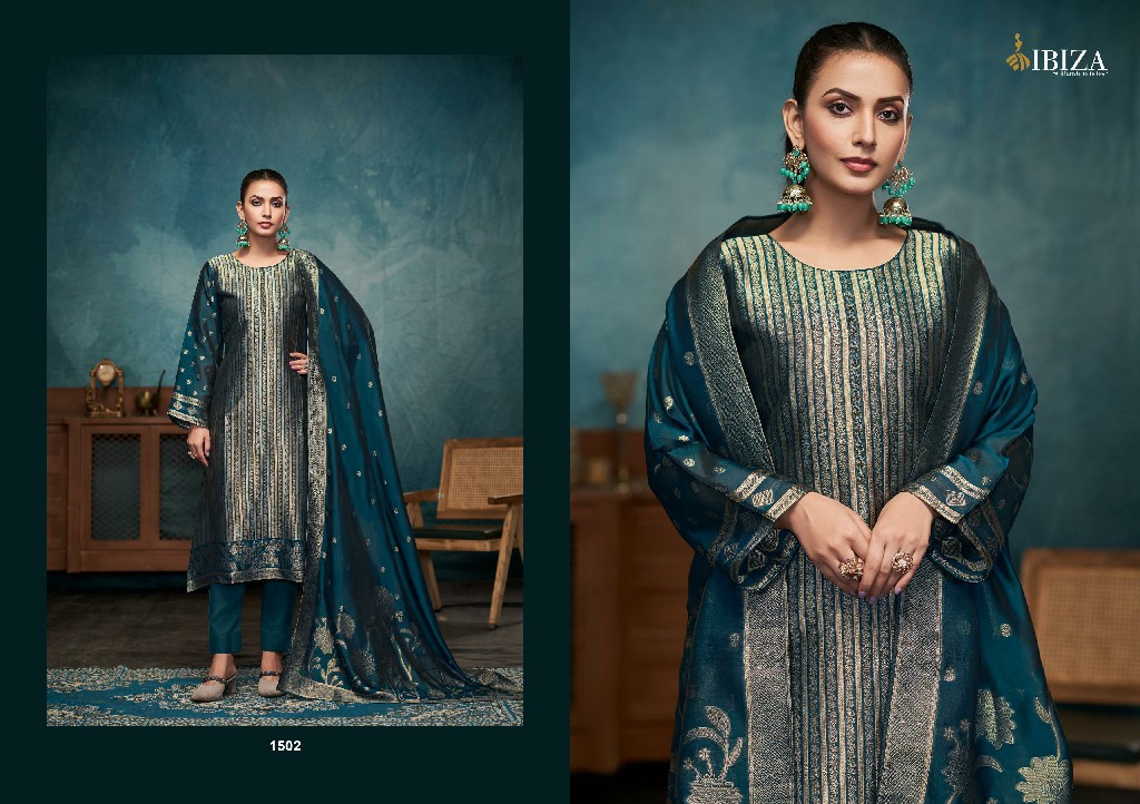 Ibiza Amayra Vol-2 Wholesale Pure Banglory Silk Jacquard With Handwork Salwar Suits