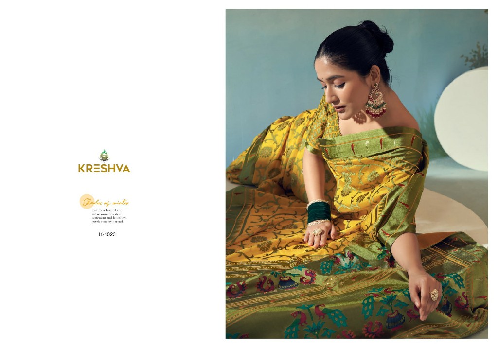 Kreshva Praniti Wholesale Georgette With Burnout With Soft Finish Party Wear Sarees
