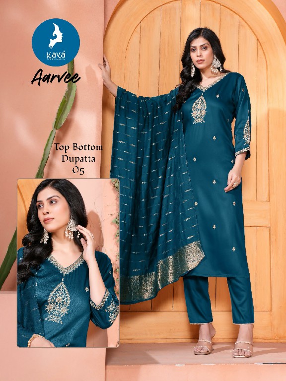 aarvee by kaya gaji silk fully stitch plus size salwar kameez online