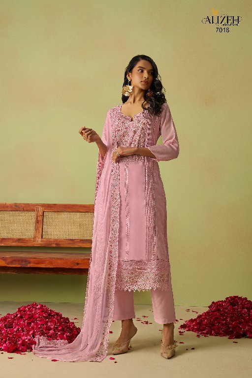 Alizeh Saadgi Vol-2 Wholesale Luxury Ethnic Wear Straight Salwar Kameez