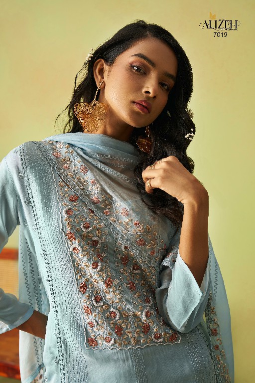 Alizeh Saadgi Vol-2 Wholesale Luxury Ethnic Wear Straight Salwar Kameez