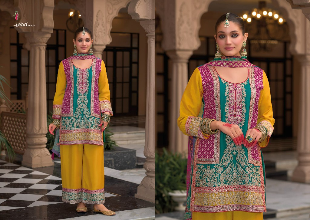 Eba Lifestyle Kasturi Wholesale Heavy Chinon Readymade Suits