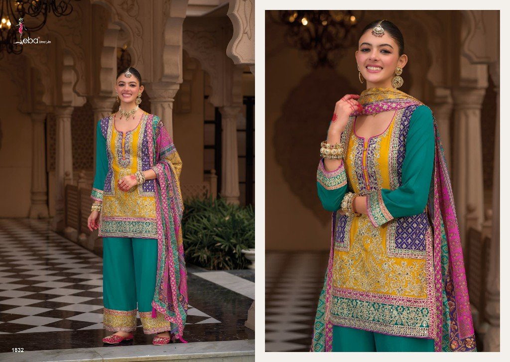 Eba Lifestyle Kasturi Wholesale Heavy Chinon Readymade Suits