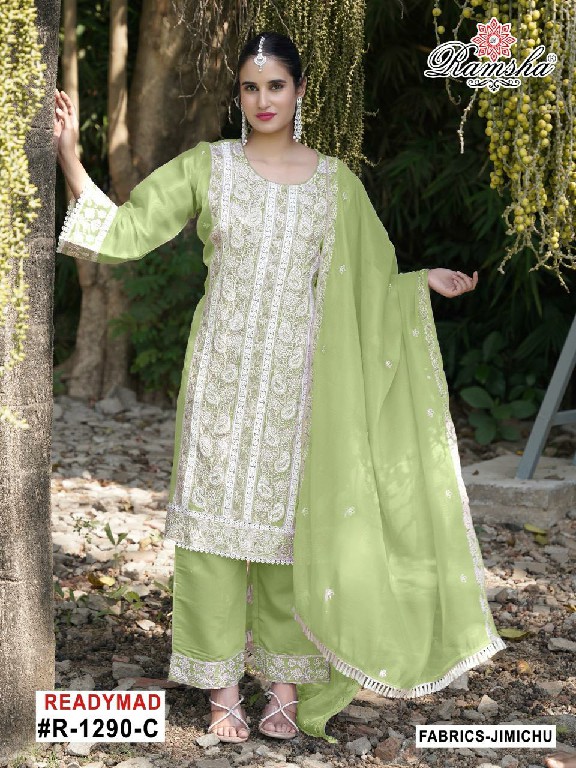 Ramsha R-1290 Wholesale Readymade Indian Pakistani Salwar Suits