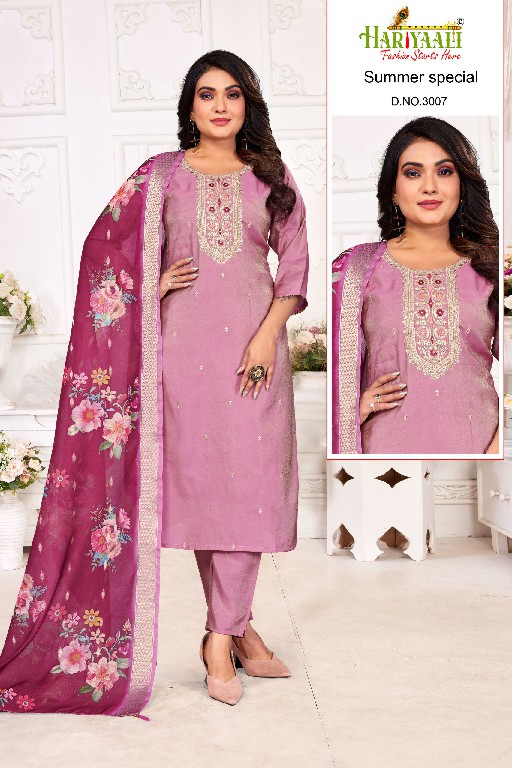 Hariyaali Summer Special Wholesale Readymade 3 Piece Salwar Suits Combo