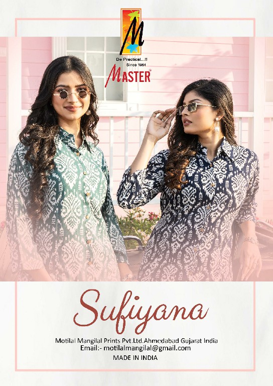 Master Sufiyana Wholesale Reyon Discharge Print Co-Ord Set