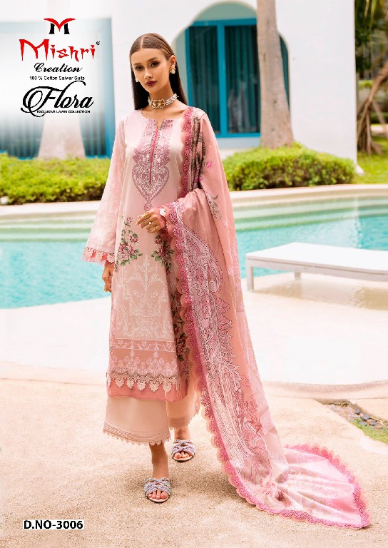 Mishri Flora Vol-3 Wholesale Exclusive Lawn Printed Dress Material