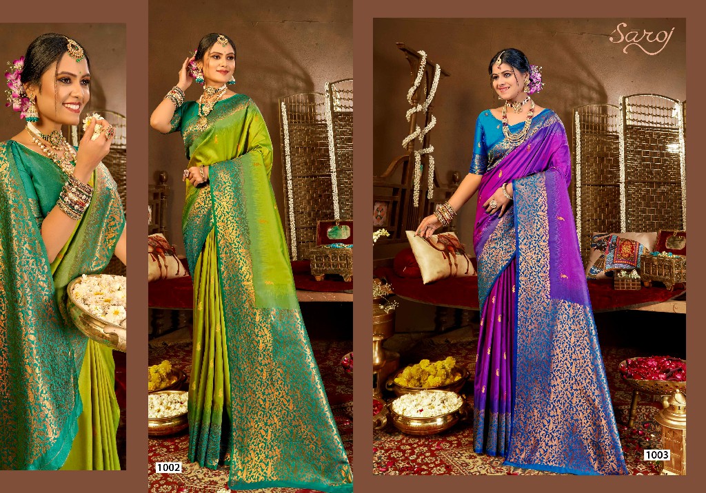 Saroj Sambhavi Silk Vol-2 Wholesale Soft Silk Rich Pallu Sarees