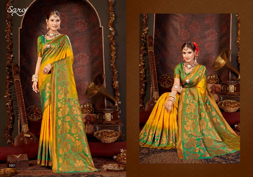 Saroj Sambhavi Silk Vol-3 Wholesale Soft Silk Rich Pallu Sarees
