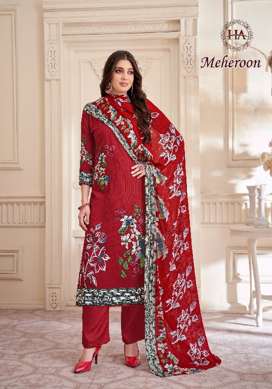 Harshit Meheroon Wholesale Pure Viscose Reyon With Swaroski Work Dress Material