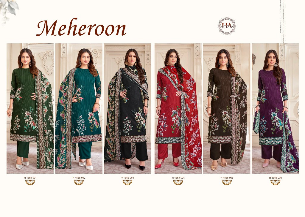 Harshit Meheroon Wholesale Pure Viscose Reyon With Swaroski Work Dress Material