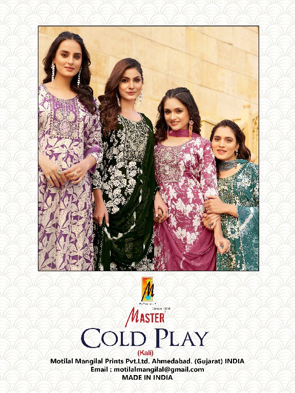 Master Cold Play Wholesale Kali With Pocket Readymade Suits Catalog