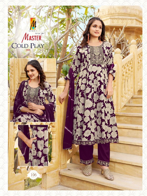 Master Cold Play Wholesale Kali With Pocket Readymade Suits Catalog