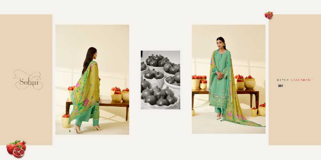 Kimora Sohni Anaar Wholesale Pure Muslin With Work Salwar Suits