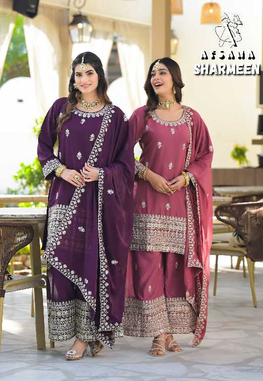 Afsana Sharmeen Vol-2 Wholesale Readymade Pakistani Style Suits Combo