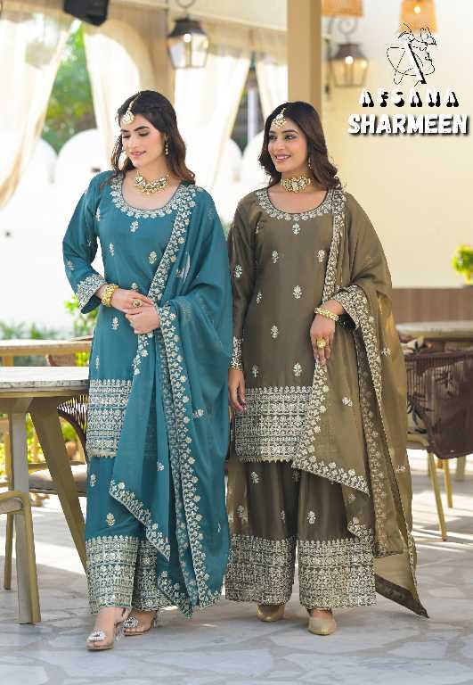 Afsana Sharmeen Vol-2 Wholesale Readymade Pakistani Style Suits Combo