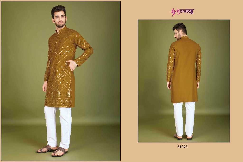 Shubhvastra Heritage Vastra Wholesale New Exclusive Festival Wear Embroidered Kurta