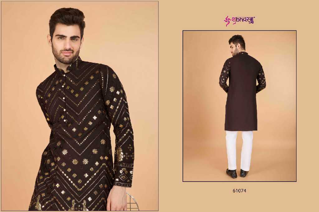 Shubhvastra Heritage Vastra Wholesale New Exclusive Festival Wear Embroidered Kurta