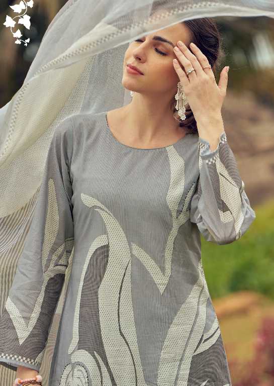 PRM Safina Wholesale Pure Lawn Cotton With Hend Work Salwar Suits