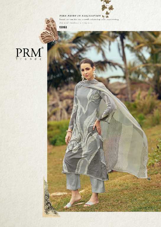 PRM Safina Wholesale Pure Lawn Cotton With Hend Work Salwar Suits