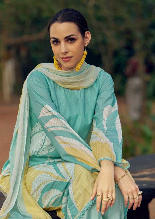 PRM Safina Wholesale Pure Lawn Cotton With Hend Work Salwar Suits