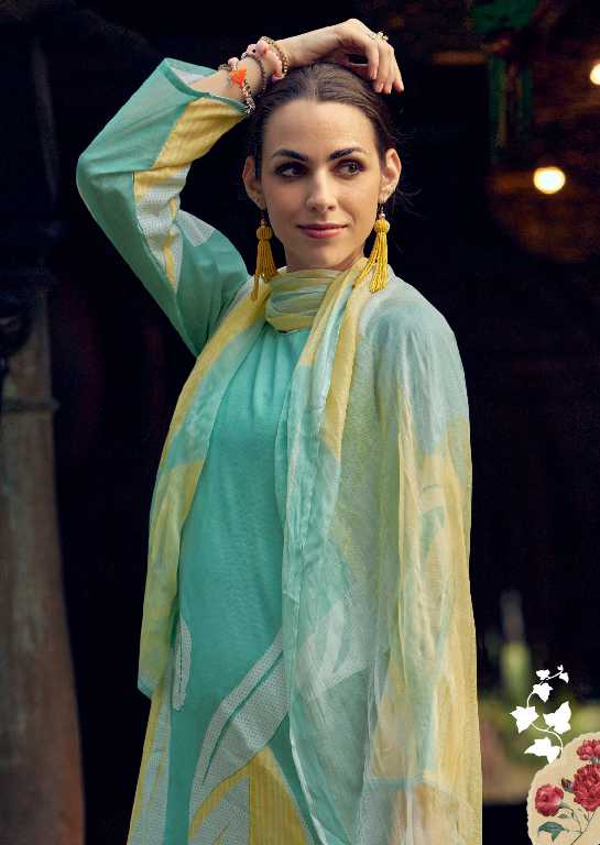 PRM Safina Wholesale Pure Lawn Cotton With Hend Work Salwar Suits