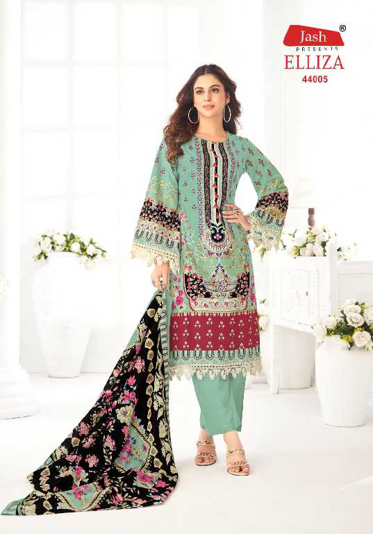 Jash Elliza Vol-44 Wholesale Pure Cotton Printed Dress Material