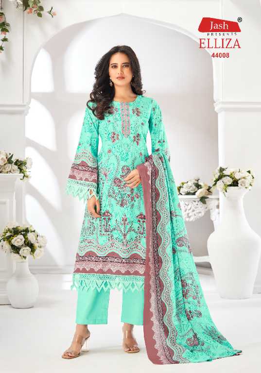 Jash Elliza Vol-44 Wholesale Pure Cotton Printed Dress Material