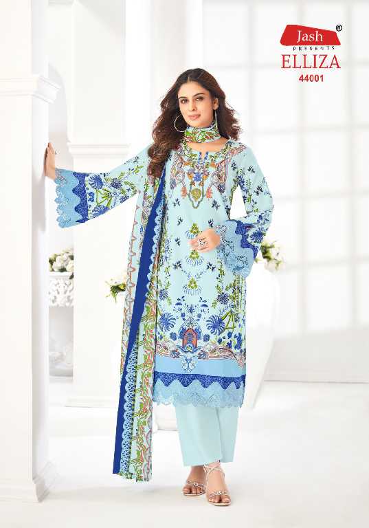 Jash Elliza Vol-44 Wholesale Pure Cotton Printed Dress Material