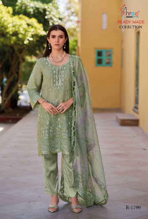 Shree Fabs R-1799 Wholesale Readymade Indian Pakistani Salwar Suits