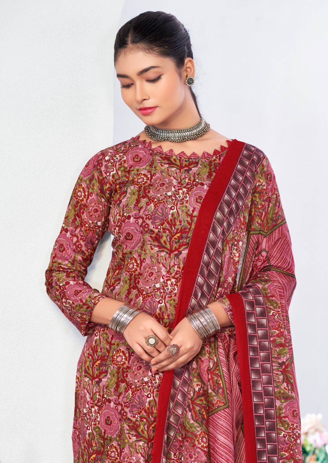 Ganeshji Nargis Vol-4 Wholesale Pure Cotton Printed Dress Material