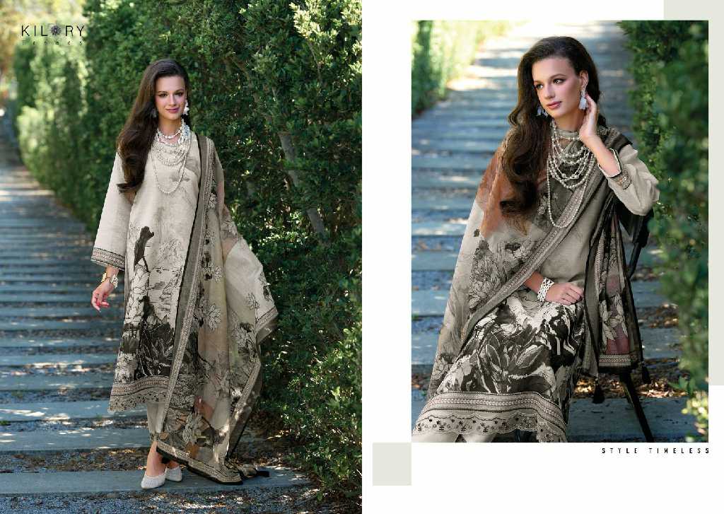 magic by kilory trends linen pretty look pakistani 3pcs dress