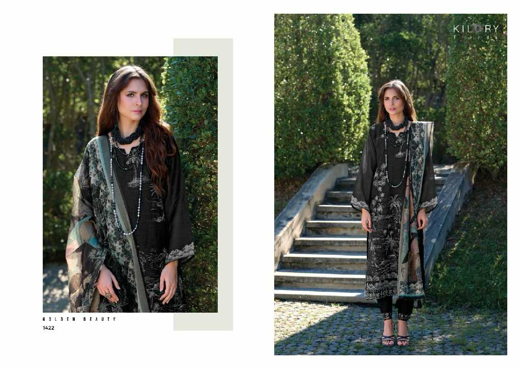 magic by kilory trends linen pretty look pakistani 3pcs dress