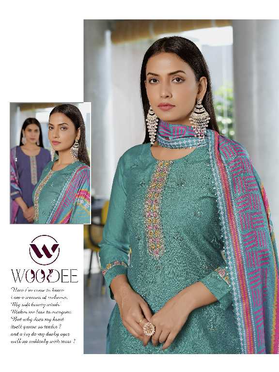 Woodee Milly Wholesale 3 Piece Concept Readymade Salwar Suits